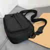 Casual Men Shoulder Messenger Bag Nylon Cell Phone Unisex Crossbody Pack Travel Waist Chest Pouch Backpack 240110