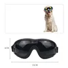 犬のアパレルゴーグル通気性ホールデザインウインドプルーフアンチフォグUV保護ペットメガネ