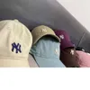 N 2024 Korean Version 11 Color Adult Logo Embroidered New Soft Top Sports Baseball Cap for Couples Women Men Cap