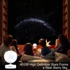 POCOCO SternprojektorGalaxy Lite Heimplanetarium Galaxienprojektor mit echter Sternenhimmel-PräsentationNachtlichtambiente 240126