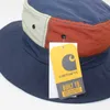 Szybkie suszenie kolor blokujący duży ochrona przed słońcem Hat Fisherman Hat dla mężczyzn i kobiet Summer Sun Ochrony Hat Beach Outdoor Windproof Windproof Hat Flat Top