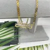 Collane Collana con nome personalizzato con diamanti Collana con targhetta personalizzata a catena piatta in acciaio inossidabile per regali di gioielli da donna