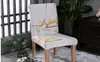 Modern stretch elastisk stol täcker spandex borttagbara slipcovers hem dekorativ för matsal bankett bröllop kök1832650
