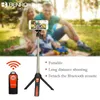 Selfie Monopods Benro mk10 Tripé portátil para celular Bluetooth Selfie Stick com controle remoto para Android YQ240110