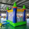 Hurtowe komercyjne trampoliny Pvc Bounce House Inflatible Children's Bounce Castle z slajdem popularny zamek na placu zabaw dmuchawy powietrza