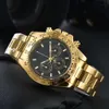 2023 Hot Selling Men's Steel Band New Color Labor Quartz Multifunktionsklocka