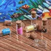 Bouteilles de stockage 30 pièces 5 ml-20 ml petit verre avec bouchons en liège bricolage artisanat Mini flacons pour la décoration de la maison de fête de mariage