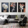 Oil Painting Color Sexy Figure Flower Hanging Canvas Frameless Mural Living Room Decoration Core Drop Delivery Otemh