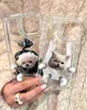 Obudowy telefonu komórkowego Korean Cute Cat Dog Telefone Case na iPhone 15 14 13 11 12 Pro Max 7 8 Plus X XR XS Soft TPU Portfel Tylna okładka Kamera Protecl240110