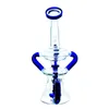 Bongos de vidro inebriantes Hookah / bongo de óleo reciclador de vidro bong cachimbo de vidro cachimbo de água bongos com articulação feminina de 14mm gb342