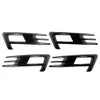 Nytt för VW Golf 7 Mk7 Golf 7 Pre-Facelift Front Bumper Lip Spoiler Car Bumper Fog Lamp Grille Cover Trim Body Kit 2012-2017 Tuning