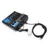 HD A4 A5 Sound Card Mixing Console Mixer Professional Audio 4 5 Channel for Live Streaming DJ Equipment 240110