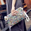 Evening Bags Colorful Rhinone Women Clutch Bag Designer Luxury Diamond Ladies Evening Bag Chic Shoulder Crossbody Bags Party Small Pursestylishyslbags