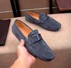 Herren-Loafer aus echtem Leder, Slip-on-Schuhe mit flachem Absatz, für Hochzeiten, Business-Kleid-Fahrerschuhe, luxuriös