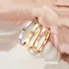 Klassieke Cartres-armband Kajia Modieus en veelzijdig Eenvoudig trendy koppel 18k gouden kaart