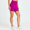 Aktive Shorts Wylosz Gym Damenbekleidung Yoga Fitness Sportbekleidung Workout Laufen Schnelltrocknend Eng Ultrahochelastisch Push-Up-Hüfte