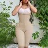 Women's Bodysuit Open Bust Shapewear Full Body Shaper Fajas Reductoras Plus Size Midje Trainer Women's Underwear Corset 240109