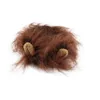 Cat Costumes 2024 Pet Dog Dress Up Costume Wig Emulation Lion Hair Mane Ears Head Cap Autumn Winter Muffler Scarf Products