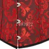 Korset Onderborst Top Body Shaper voor Vrouwen Taille Cincher Sexy Gothic Grote maten Corpete Korset Mode Zwart Wit Rood Blauw Roos 240110