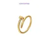 Fashion Ring Carter Ladies Rose Gold Silver Lady Rings Designer jewelry for sale nail ring men and women simple style high end With Original Box