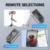 Selfie Monopods Wydłużone selfie Stick Bluetooth Selfie Stick SPLEKT Light Statod z zdalną migawką na Android iOS 2023 Najnowsze gorące YQ240110