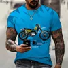 Camisetas para hombres Divertida camiseta de verano 3D Prin para hombres Cool Harajuku Estilo casual O-cuello Masculino Manga corta Moda Caliente 2022 Transpirable Hip Hop TeeL240110