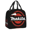 Makitas – sac à déjeuner personnalisé pour hommes et femmes, boîte isotherme thermique pour enfants, travail scolaire, pique-nique, fourre-tout alimentaire, 240109