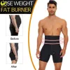 LAZAWG Body Shaper Shorts für Männer, Taillen-Shapewear-Höschen, Schwarz, hohe Taille, schlankmachende Unterwäsche, Skims Tummy Control Panty Gym 240109