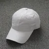 Ball Caps 2024 Effen Kleur Baseball Hoeden Grote Hoofd Man Zacht Katoen Grote Maat Sport Snapback Cap Dame Grote Zon 56-60CM 60-65CM