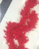 White Feather Boas Turkey Feather Boa Large Chandelle Marabou Feather Boa Wedding Ceremony Boas White Pink Orange BJ