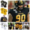 Anpassa Missouri Football Jerseys NCAA College 8 Nathaniel Peat 3 Luther Burden III 32 Nick Bolton 12 Brady Cook Mens Women Youth All Syched Eventuellt namn något nummer