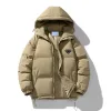 Créateur de mode unisexe style hommes femmes veste d'hiver épaissir chaud coton hiver manteau de neige rembourré doudoune nouveau couple à capuche pardessus résistant au froid