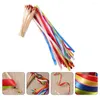 Dekoracja imprezowa 20pcs z Bell Cloth Wood Ribbon Fairy Wedding Streamer na święta wakacyjne przysługi (