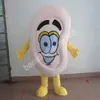 Halloween healthy ears Mascot Costume High Quality customize Cartoon Plush Tooth Anime theme character Adult Size Christmas Carnival fancy dress