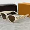 Cat Eye Designer Sunglasses For Women Malletage Men Luxury Driving Sun Glasses Gold Lattice Lady Fashion Eyeglasses V Polaroid Sunglasses