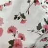 Tissu d'habillement 2024 Tissus en mousseline de soie avec impression de petites pièces Robe à vent chinoise Chemise Tissus de doublure doux et légers