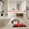 Tappeto/tappeti Anime impermeabili personalizzati Attack on Titan EREN per zerbino da cucina tappetino antiscivolo arredamento camera tappetino da preghiera musulmano