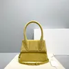 Bolsa de mão designer de luxo espelho qualidade moda 24 cores disponíveis bolsa de noite bolsa estruturada de couro granulado macio bolsa crossbody de couro real com pacote completo