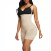 Queenral Women High Waist Trainer Body Shaper Tummy ControlコルセットスリミングシースフラットベリーガードバットリフターボディスーツXS-6XL 240109