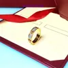Anelli carter di design per donne e uomini Anello placcato in oro con stella a cielo pieno Anello femminile coreano popolare su Internet per coppie con scatola originale