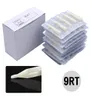 Tattoo Needle Nozzles Tips 9RT Round 50pcs Disposable Tattoo Plastic Tips8805828