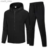 Männer Trainingsanzüge 2023 Herbst Männer Jogging Große Größe 9XL Lauf Sets Homme Anzug Sweatshirt Jogginghose Männlich Fußball Trainingsanzug 2 stücke Gym Tragen Q230110