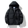 Créateur de mode unisexe style hommes femmes veste d'hiver épaissir chaud coton hiver manteau de neige rembourré doudoune nouveau couple à capuche pardessus résistant au froid