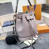 Couro clássico luxo crossbody saco premium bolsa designer balde saco de retalhos noenoe balde saco moda bolsa de ombro feminina pu