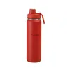 Wasserflasche 700 ml Isolierter Wasserbecher Sportwasserflasche Edelstahl Reines Titan Vakuum Tragbarer auslaufsicherer Outdoor-Becher Mädchen Student g YQ240110