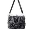 Totes Mode geraffte gepolsterte Einkaufstasche Designer gesteppte Damenhandtaschen Nylon Fown Baumwolle Schulter Umhängetaschen weiche Puffer 2023stylishhandbagsstore