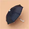 Parapluies 100pcs Couleur Solide Mini Enfants Parapluie Cadeau Cadeau Jouet Prop Décoratif Tige Droite Poignée De Pliage Drop Livraison Maison Dhvn6