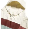 Cotton Washing Stripe Hooded Loose Men's and Women's Pullover Hoodies