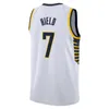 Tyrese Haliburton Basketball Jersey Myles Turner Jersey Buddy Hield Jalen Smith George Hill Serge Ibaka Nwora Chris Duarte Black White Navy Mens Wholesale