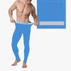 Men's Thermal Underwear Mens Long Johns Men Clothing Warm Pants Underpants Leggings Pouch